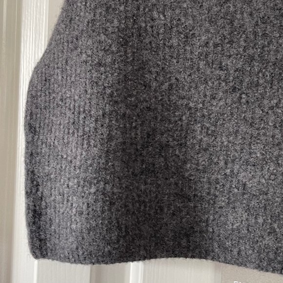 Everlane The Cozy Stretch Tank Top Heathered Charcoal Size Medium - Picture 2 of 7